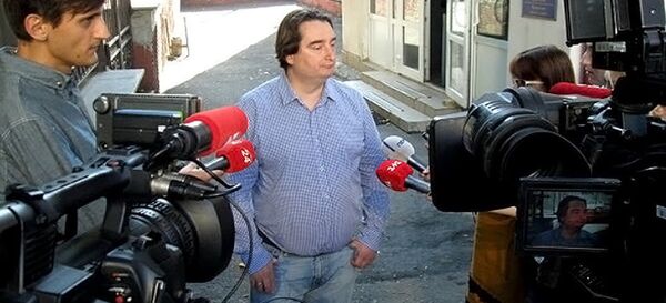 Главред украинского интернет-издания Страна.ua Игорь Гужва Главред украинского интернет-издания Страна.ua Игорь Гужва - Sputnik Литва