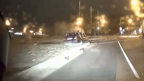 Дорожно-транспортное происшествие в Каунасе на Северном проспекте Дорожно-транспортное происшествие в Каунасе на Северном проспекте - Sputnik Литва