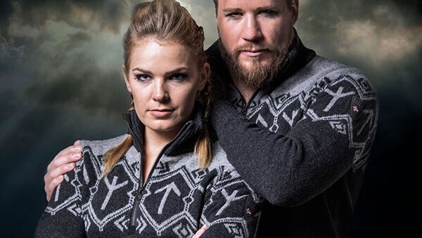 Одежда компании Dale of Norway из коллекции, созданной для членов горнолыжной команды Олимпийской сборной Норвегии - Sputnik Lietuva