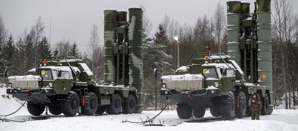 Военные учения с применением ЗРС С-400 в Ленинградской области, архивное фото - Sputnik Литва