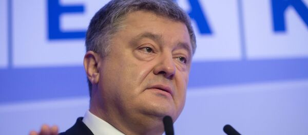 Президент Украины Петр Порошенко, архивное фото - Sputnik Литва