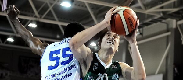 Игра Жальгирис (Каунас) и Витаутас (Приенай) Игра Жальгирис (Каунас) и Витаутас (Приенай) - Sputnik Литва