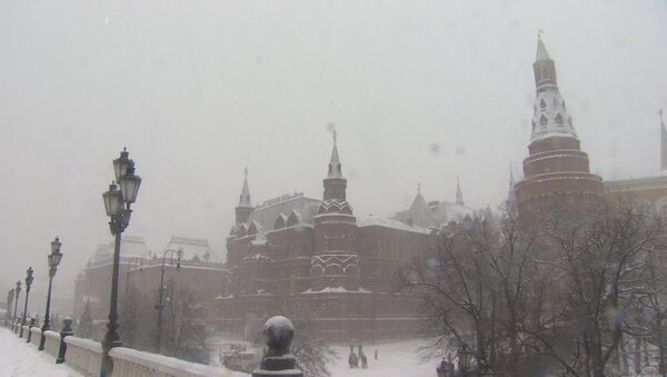 Рекордный снегопад в центральной части России - Sputnik Литва