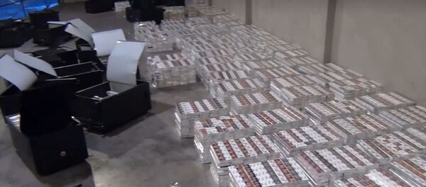 Lietuvos muitininkai cigarečių kontrabandą aptiko dujiniuose šildytuvuose Lietuvos muitininkai cigarečių kontrabandą aptiko dujiniuose šildytuvuose - Sputnik Lietuva