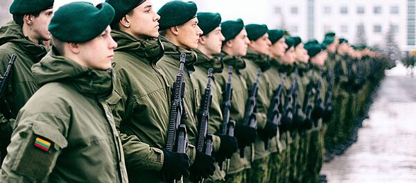 Солдаты литовской армии, архивное фото - Sputnik Литва