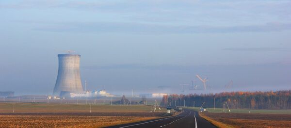 Стройка БелАЭС, архивное фото Стройка БелАЭС, архивное фото - Sputnik Литва