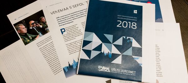 Ежегодный рапорт внешней разведки Эстонии Ежегодный рапорт внешней разведки Эстонии - Sputnik Литва