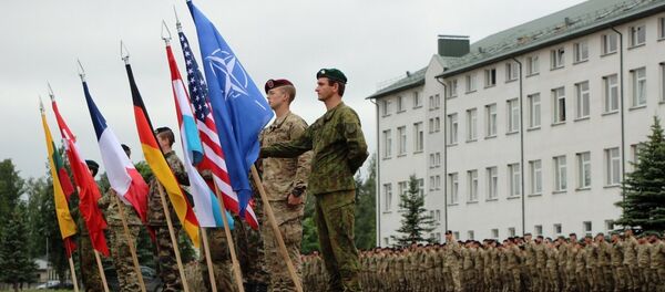Церемония закрытия учений Железный волк — 2016 в Литве Церемония закрытия учений Железный волк — 2016 в Литве - Sputnik Литва
