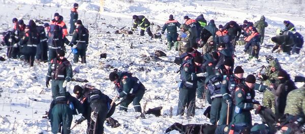 Последствия крушения Ан-148 в Московской области - Sputnik Литва