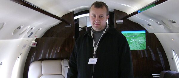 Генеральный директор компании Альянс Авиационных технологий АвинтЕл Виктор Прядка - Sputnik Литва