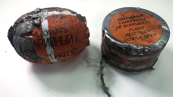 МАК опубликовал фотографии бортовых самописцев разбившегося в Подмосковье Ан-148, архивное фото - Sputnik Литва