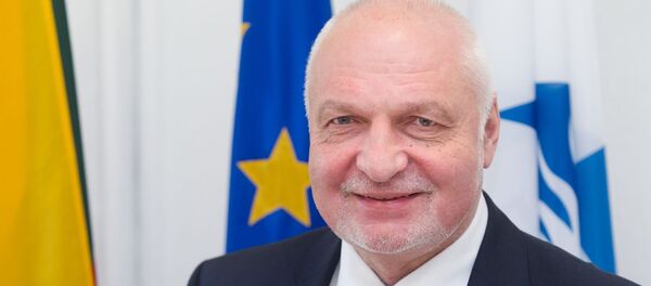 Председатель Партии труда Валентинас Мазуронис, архивное фото - Sputnik Литва