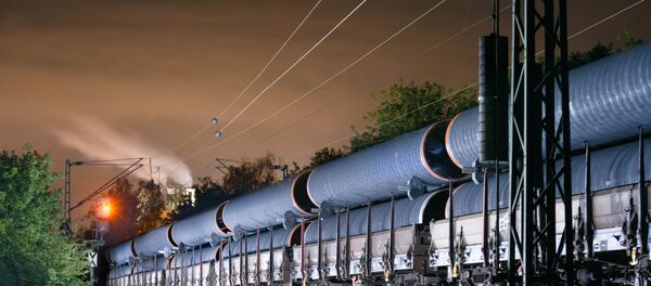 Доставка труб для Северного потока - 2, архивное фото - Sputnik Литва