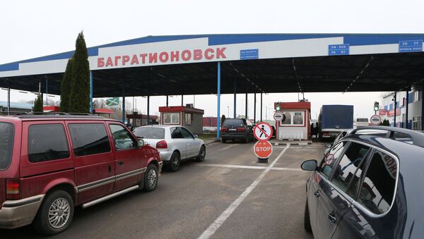 Таможенный пост Багратионовск в Калининградской области, архивное фото - Sputnik Литва