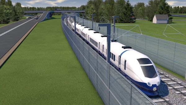 Визуализация проекта Rail Baltica - Sputnik Lietuva