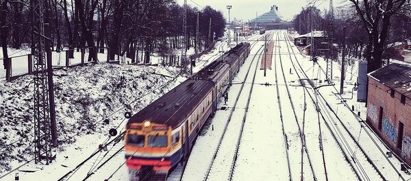 Железная дорога, архивное фото - Sputnik Литва