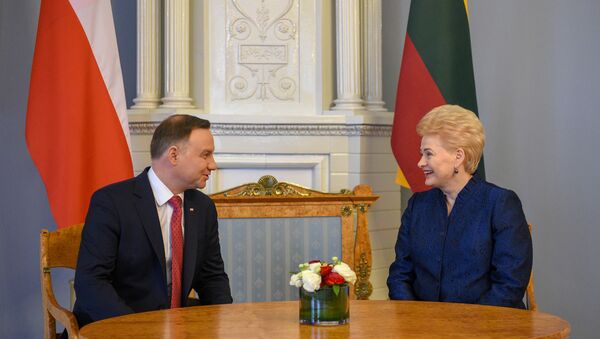Dalia Grybauskaitė ir Andžejus Duda - Sputnik Lietuva