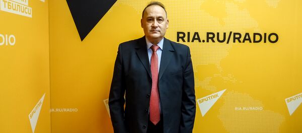 Александр Гусев директор Института стратегического планирования,  доктор политических наук, профессор  - Sputnik Литва