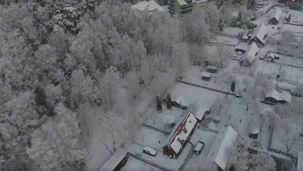 Sniego apimta Juodkrantė: pirmasis rytas naujame šimtmetyje - Sputnik Lietuva