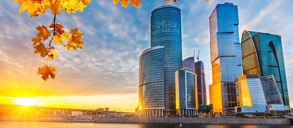 Московский городской закат - Sputnik Литва