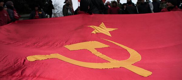 Мероприятия, посвященные 99-й годовщине Октябрьской революции, в регионах России, архивное фото - Sputnik Литва