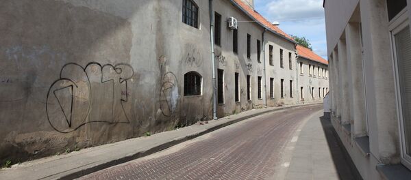 Пустынная улица в Литве - Sputnik Литва