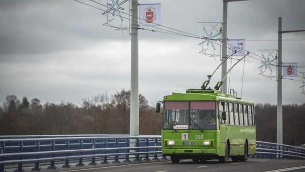 Общественный транспорт в Каунасе, архивное фото - Sputnik Литва