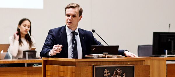 Литовский политик Габриэлюс Ландсбергис - Sputnik Литва