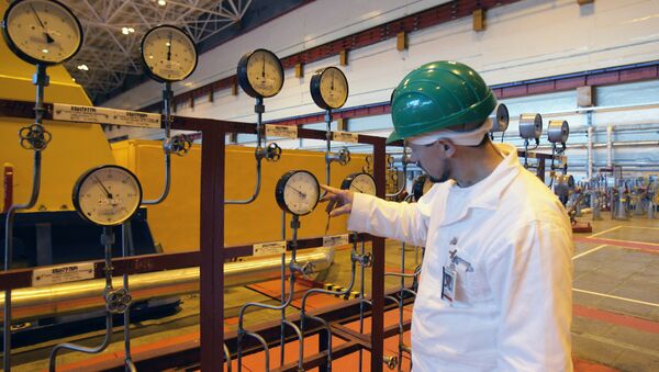 Проверка манометров на Игналинской АЭС, 18 декабря 2009 года - Sputnik Литва
