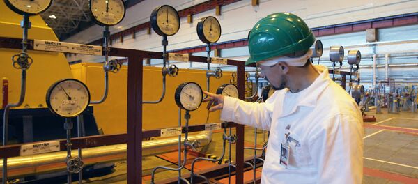 Проверка манометров на Игналинской АЭС, 18 декабря 2009 года - Sputnik Литва