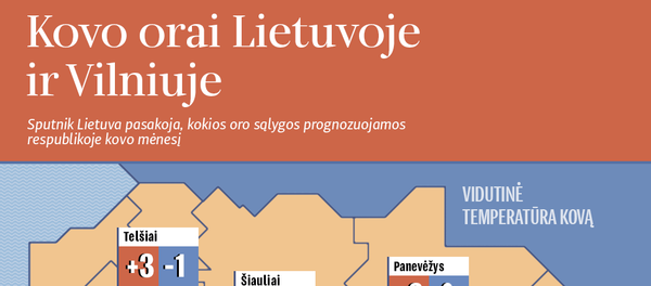 Kovo orai Lietuvoje ir Vilniuje Kovo orai Lietuvoje ir Vilniuje - Sputnik Lietuva