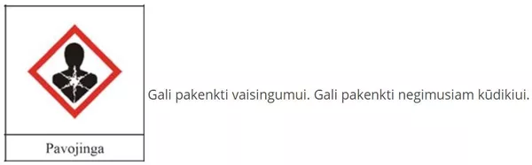 Įspėjamasis ženklas ir tekstas Įspėjamasis ženklas ir tekstas - Sputnik Lietuva