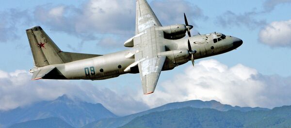 Военно-транспортный самолет Ан-26, архивное фото Военно-транспортный самолет Ан-26, архивное фото - Sputnik Lietuva