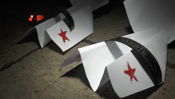 В Севастополе почтили память жертв авиакатастрофы Ан-26 в Сирии - Sputnik Литва