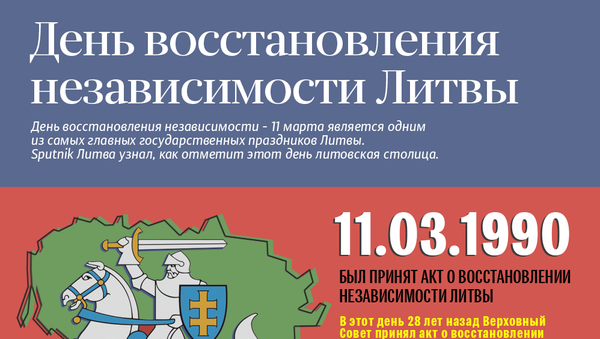 День восстановления независимости Литвы - Sputnik Литва
