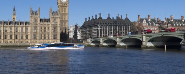 Здание британского парламента, архивное фото - Sputnik Литва