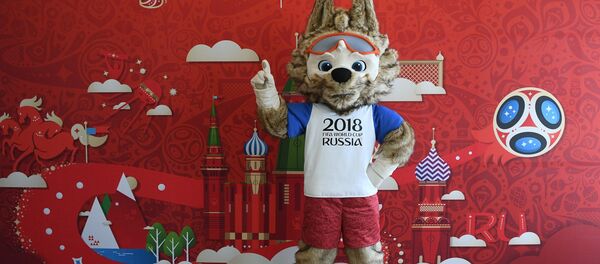Официальный талисман Чемпионата мира по футболу FIFA 2018 Забивака, архивное фото Официальный талисман Чемпионата мира по футболу FIFA 2018 Забивака, архивное фото - Sputnik Литва