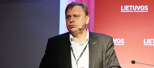 Президент Конфедерации бизнеса Литвы Валдас Суткус, архивное фото - Sputnik Литва