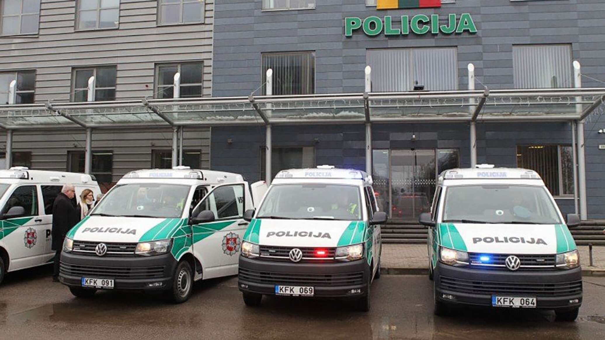 Автомобили литовской полиции