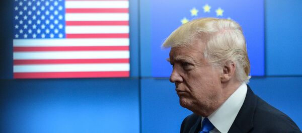 JAV prezidentas Donaldas Trampas JAV prezidentas Donaldas Trampas - Sputnik Lietuva