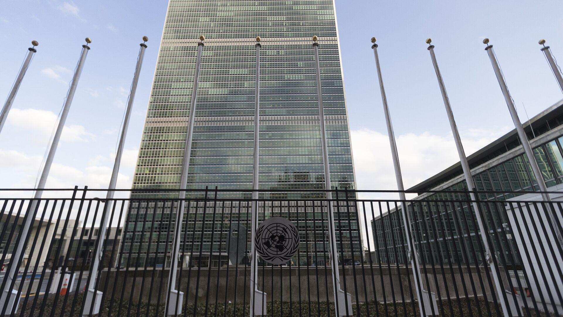 Штаб-квартира Организации Объединенных Наций (ООН) в Нью-Йорке - Sputnik Литва, 1920, 27.12.2022