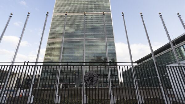 Штаб-квартира Организации Объединенных Наций (ООН) в Нью-Йорке - Sputnik Литва