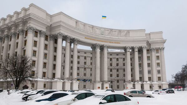 Министерство иностранных дел Украины в Киеве, архивное фото - Sputnik Литва