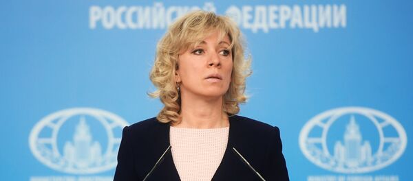 Брифинг официального представителя МИД России М. Захаровой Брифинг официального представителя МИД России М. Захаровой - Sputnik Литва