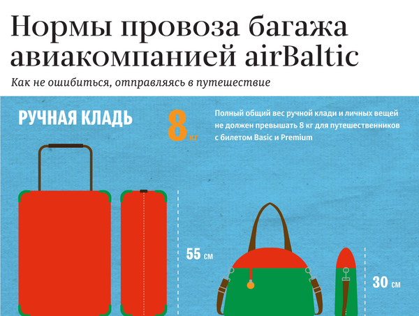 Нормы провоза багажа авиакомпанией airBaltic - Sputnik Литва