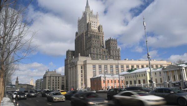 Здание министерства иностранных дел РФ в Москве, архивное фото - Sputnik Литва