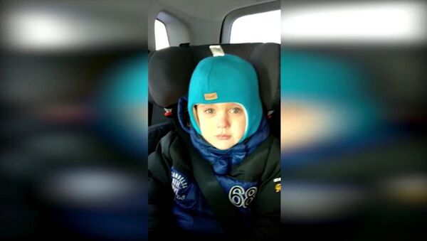 Мальчик в Новосибирске расплакался из-за того, что не увидел дядю Путина - Sputnik Lietuva