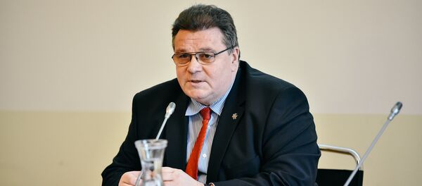 Глава МИД Литвы Линас Линкявичюс - Sputnik Литва