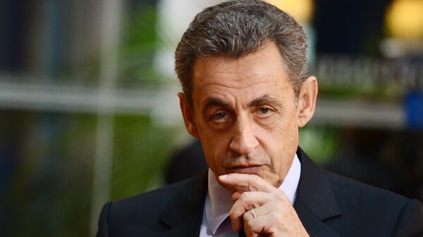 Экс-президент Франции Николя Саркози  - Sputnik Литва