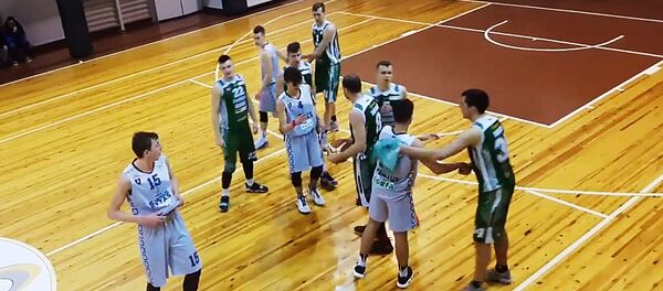 Баскетбольный матч Летувос ритас – 2 - Таураге Баскетбольный матч Летувос ритас – 2 - Таураге - Sputnik Литва